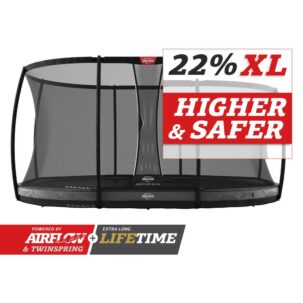 BERG Grand Elite InGround 520 Grey + Safety Net DLX XL